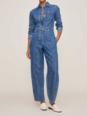 'Alissa' north beach denim jumpsuit sz S dl1961